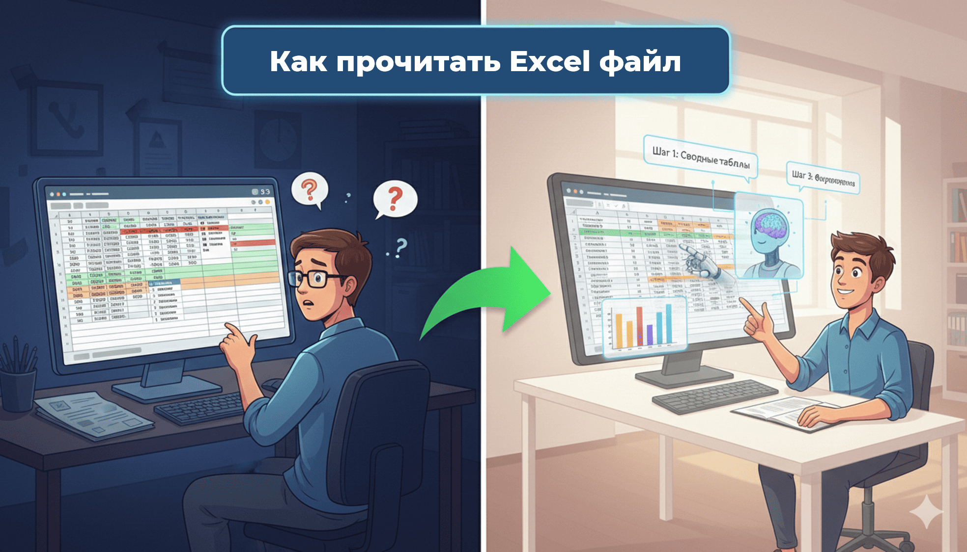 Как прочитать Excel файл онлайн с FileGPT